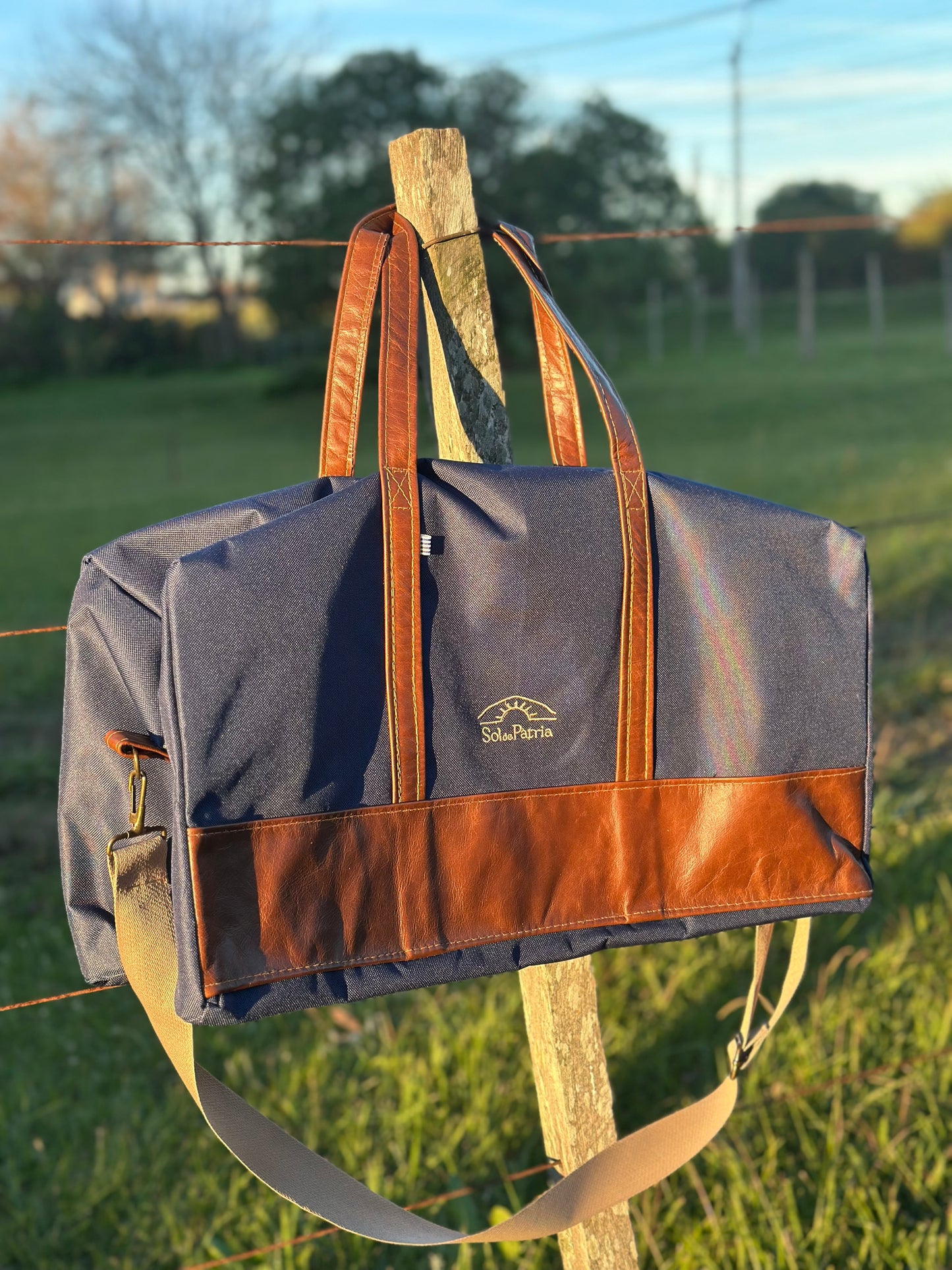 Bolso Caminos Cuero
