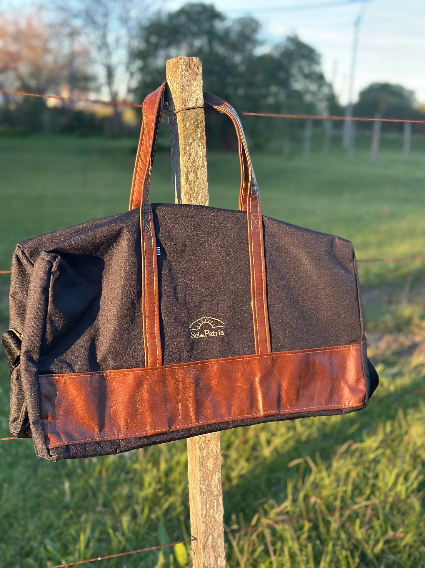 Bolso Caminos Cuero