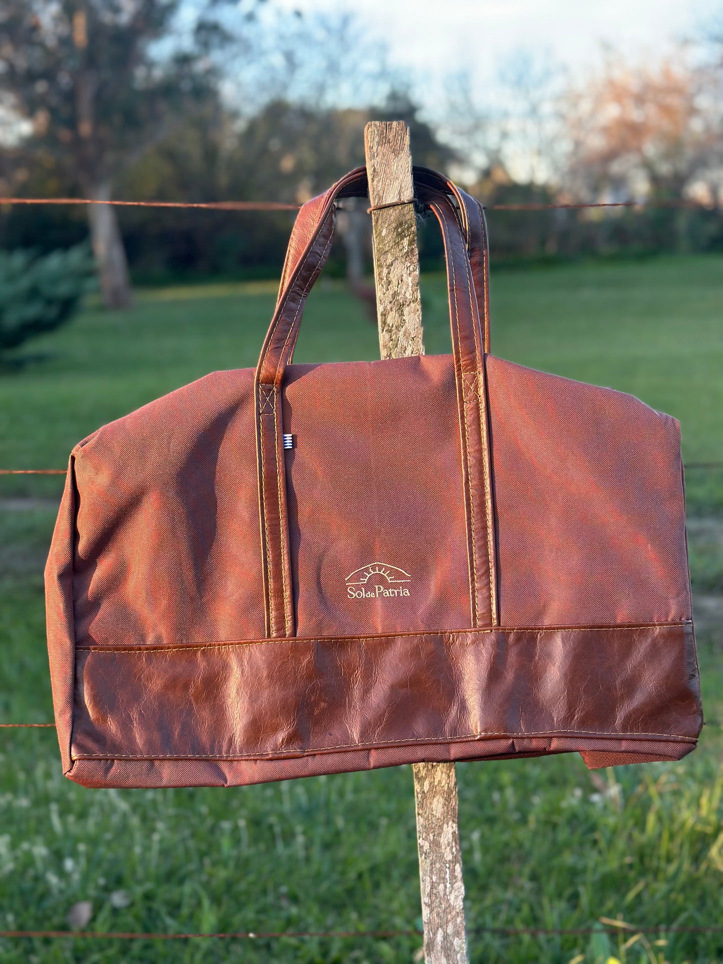 Bolso Caminos Cuero