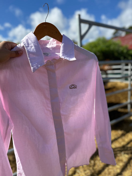 Camisa Dama Oxford Rosada