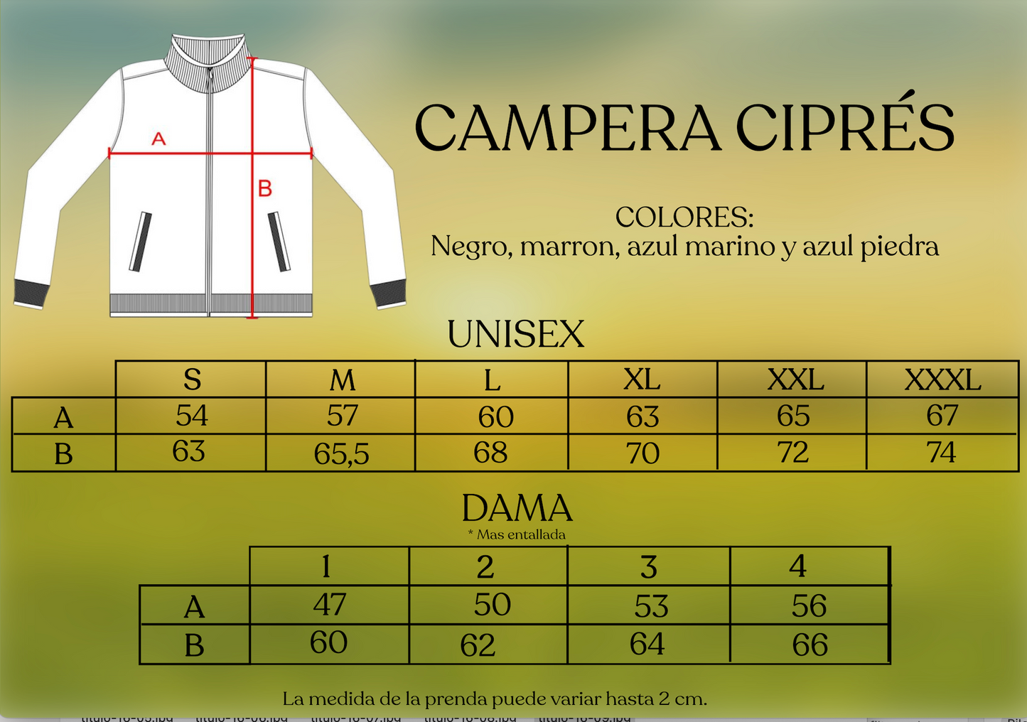 Camperas Polar Ciprés 🍁