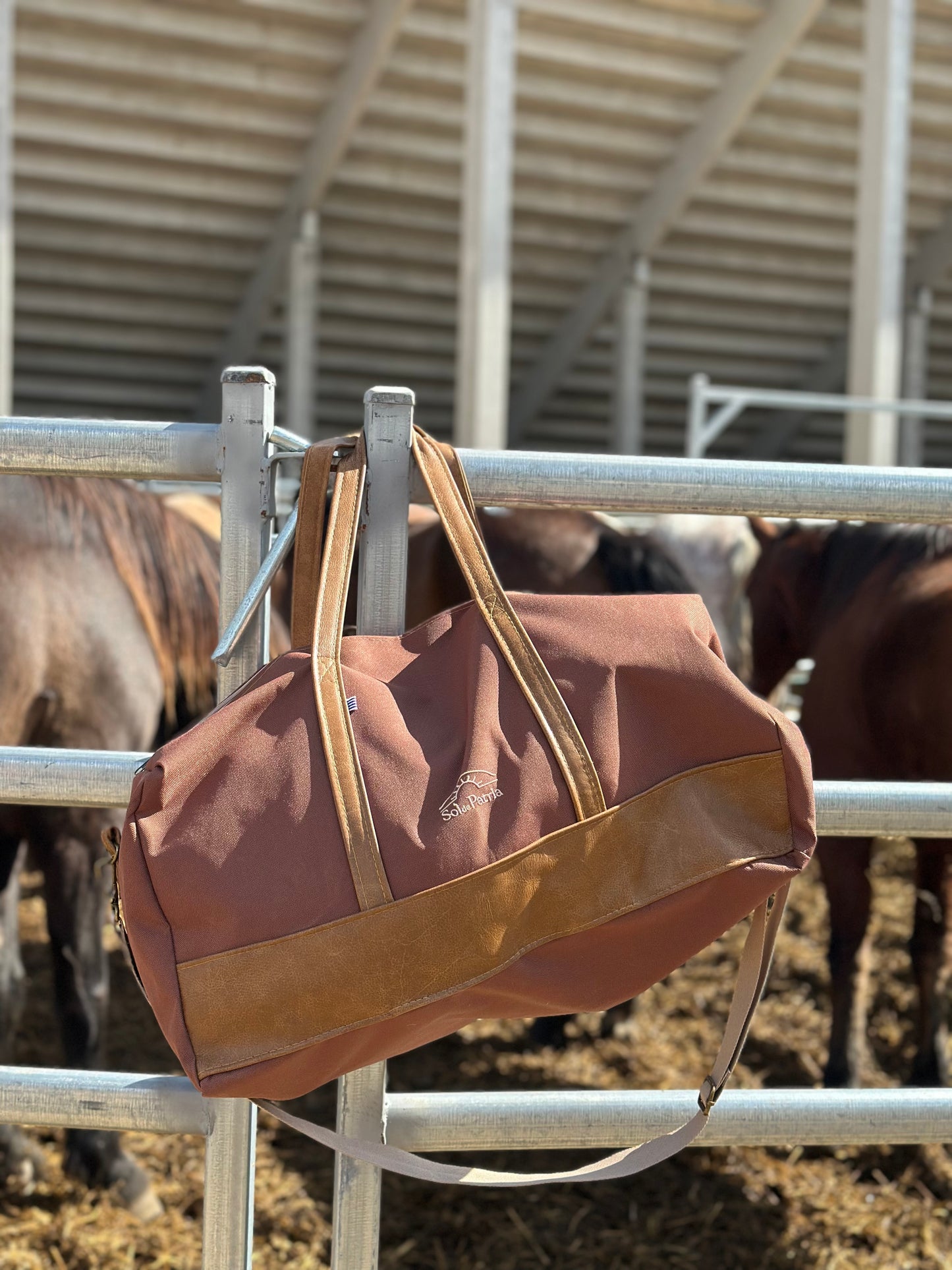 Bolso Caminos Cuero